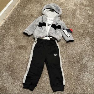 Baby Boys 3pc Reebox Sweatsuit NWT